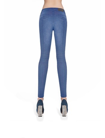 Bas Bleu Avril Treggings Damen lightblue