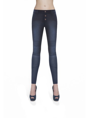 Bas Bleu Avril Treggings Damen deepblue