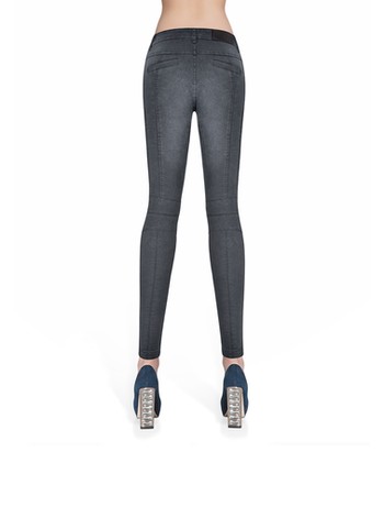 Bas Bleu Avril Treggings Damen schwarz