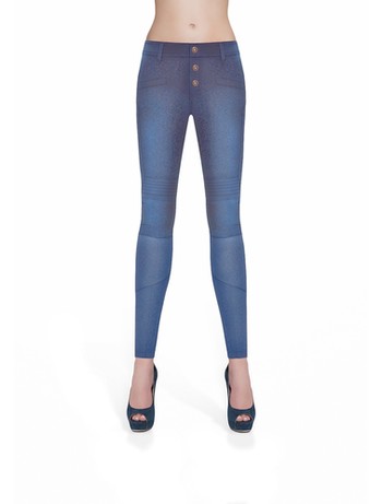 Bas Bleu Avril Treggings Damen lightblue