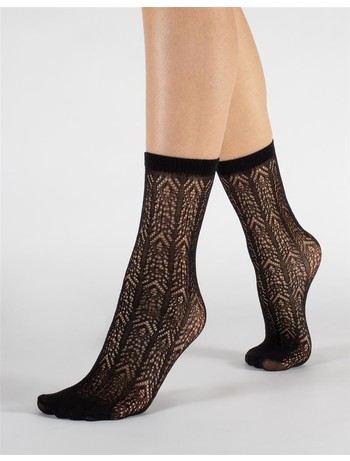 Cette Fashion Lace Socken schwarz