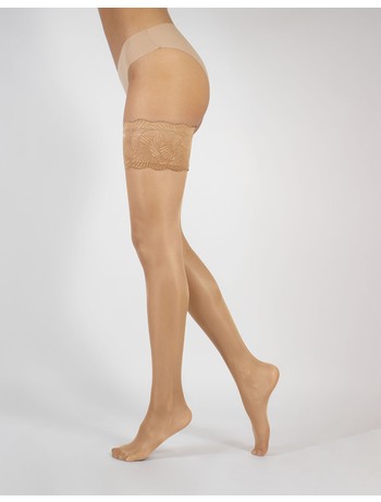 Cette Versailles Satin Hold-Ups 