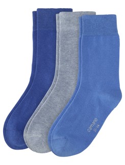 Camano 3er Pack Baumwollkindersocken