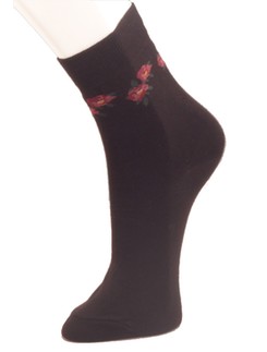 Giulia Baumwollsocken mit floralem Muster