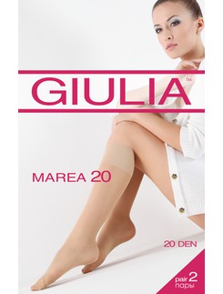 Giulia Marea 20 Feinkniestrümpfe 2er-Pack