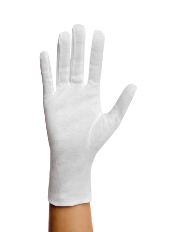 Glamory Gloves Strumpfhandschuhe weiss