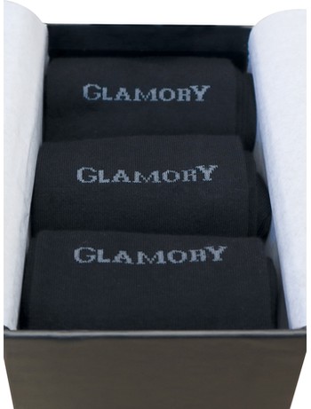 Glamory Freedom Box 3 Paar Herren-Baumwollsocken 