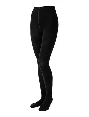 Glamory Cashmere Plus Size Strickstrumpfhose schwarz