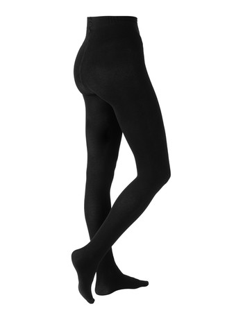 Glamory Cashmere Plus Size Strickstrumpfhose schwarz