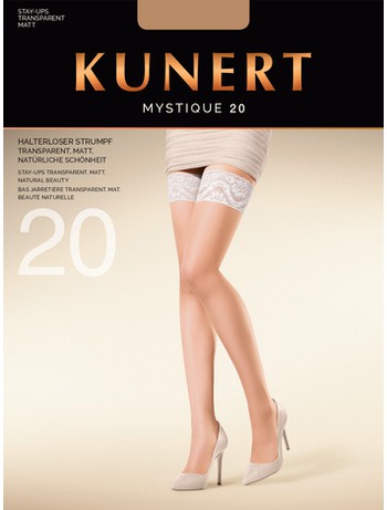 Kunert Mystique 20 Halterlose Strmpfe cashmere