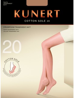 Kunert Cotton Sole 20 Feinstrumpfhose