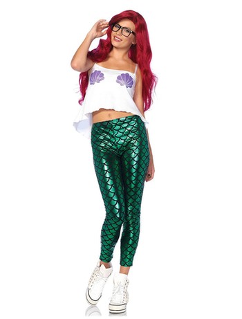 Leg Avenue Mermaid - Leggings grn